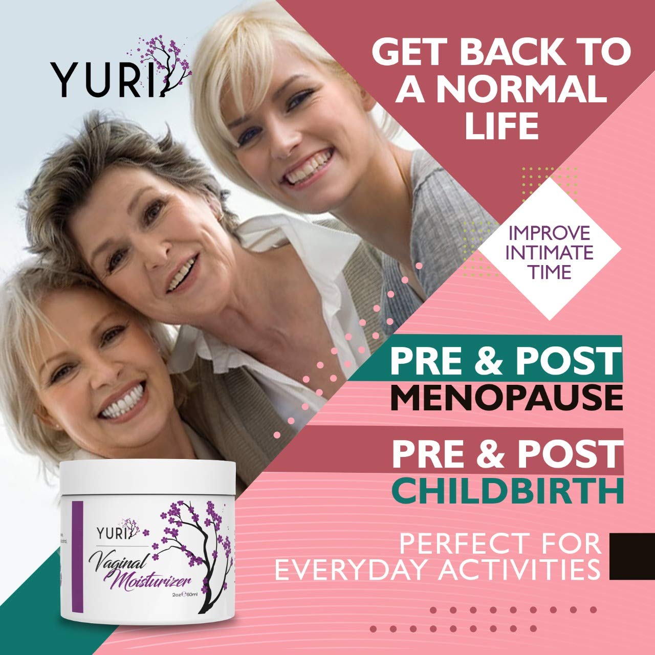 Yuri Beauty Vaginal Moisturizer Premium Vulva Cream for Overall