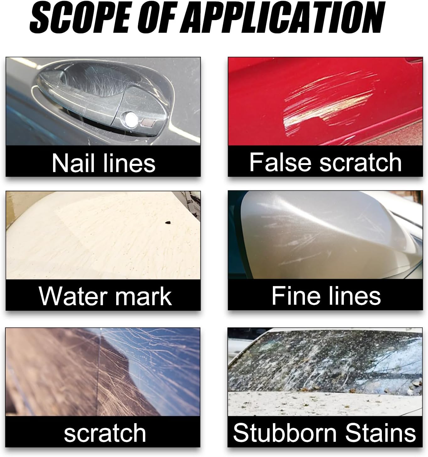 12Pcs Scratch Remover for Vehicles,Car Scratch Cloth Remover Nano,Nano Sparkle ClothCar Scratch Repair,Sparkle Cloth for Car Scratchess,Easily to Repair Scratches,Swirls,Paint Residue - Image 3