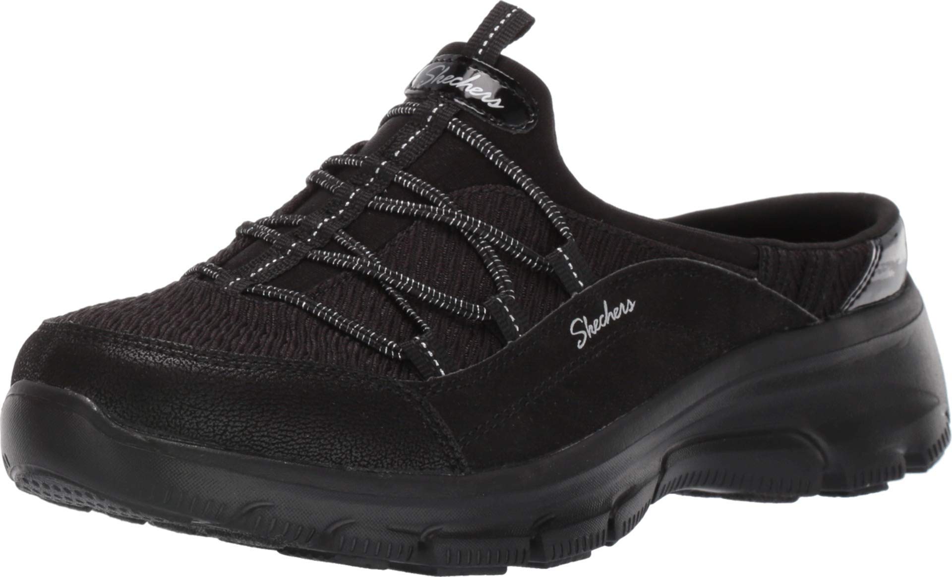 Skechers Women's Easy Going Kizer Satin Bungee Open Back Slip-On