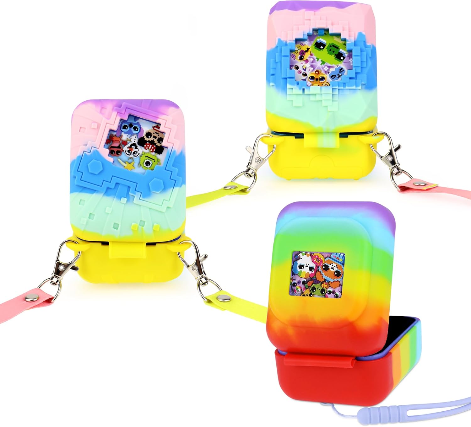 Silicone Cover Bundle Compatible with Bitzee Digital Pet