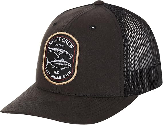 Salty Crew Surface Retro Trucker Black 
