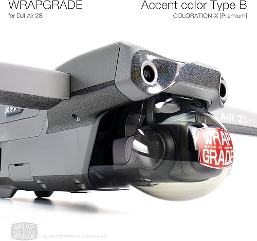 Miniatura 6 de WRAPGRADE Skin Compatible with DJI Air 2S  Accent Color B (Coloration-X)