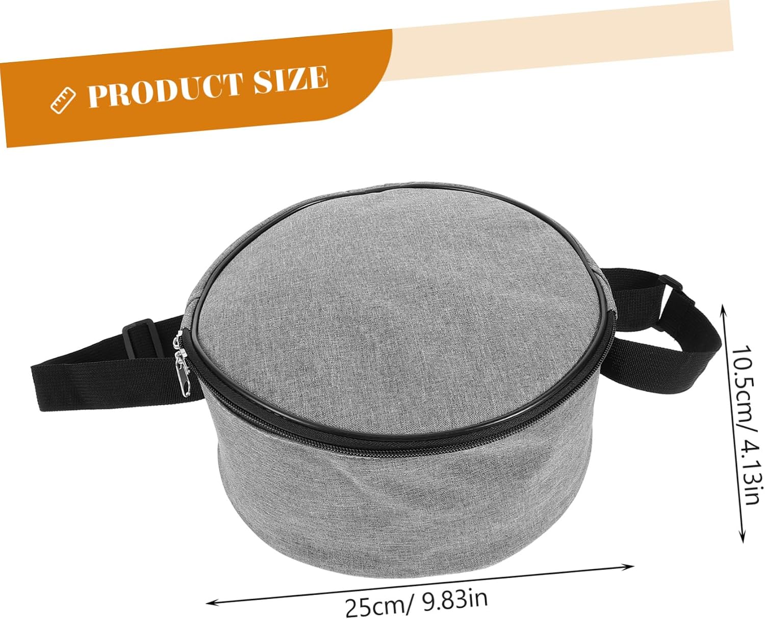 Yardwe Convenient Disc Golf Shoulder Bag Lightweight Outdoor Training Storage Pack for Flying Discs Straps for Practice and