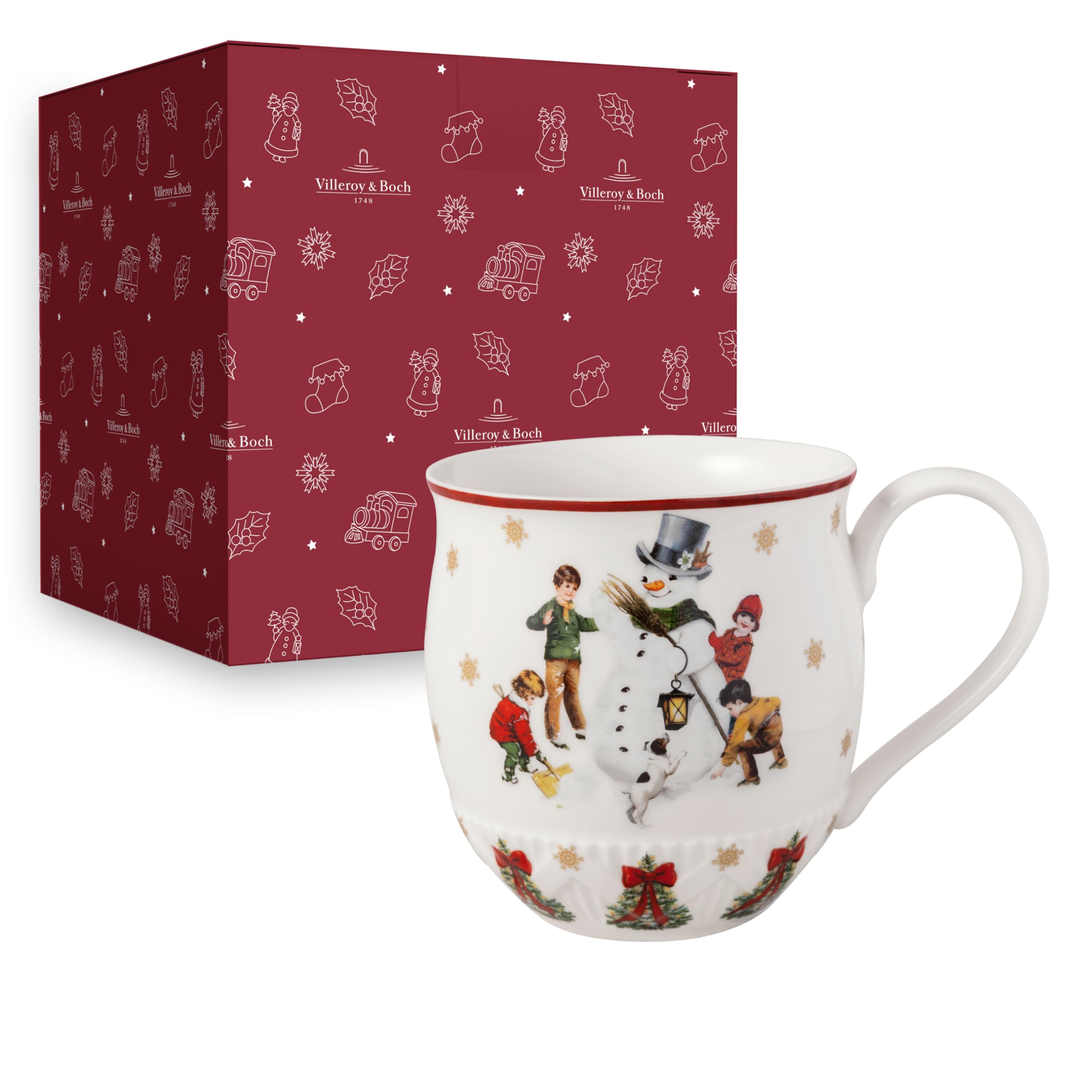 Villeroy & Boch Christmas Mug Toys Fantasy Snowman Ceramic Cup