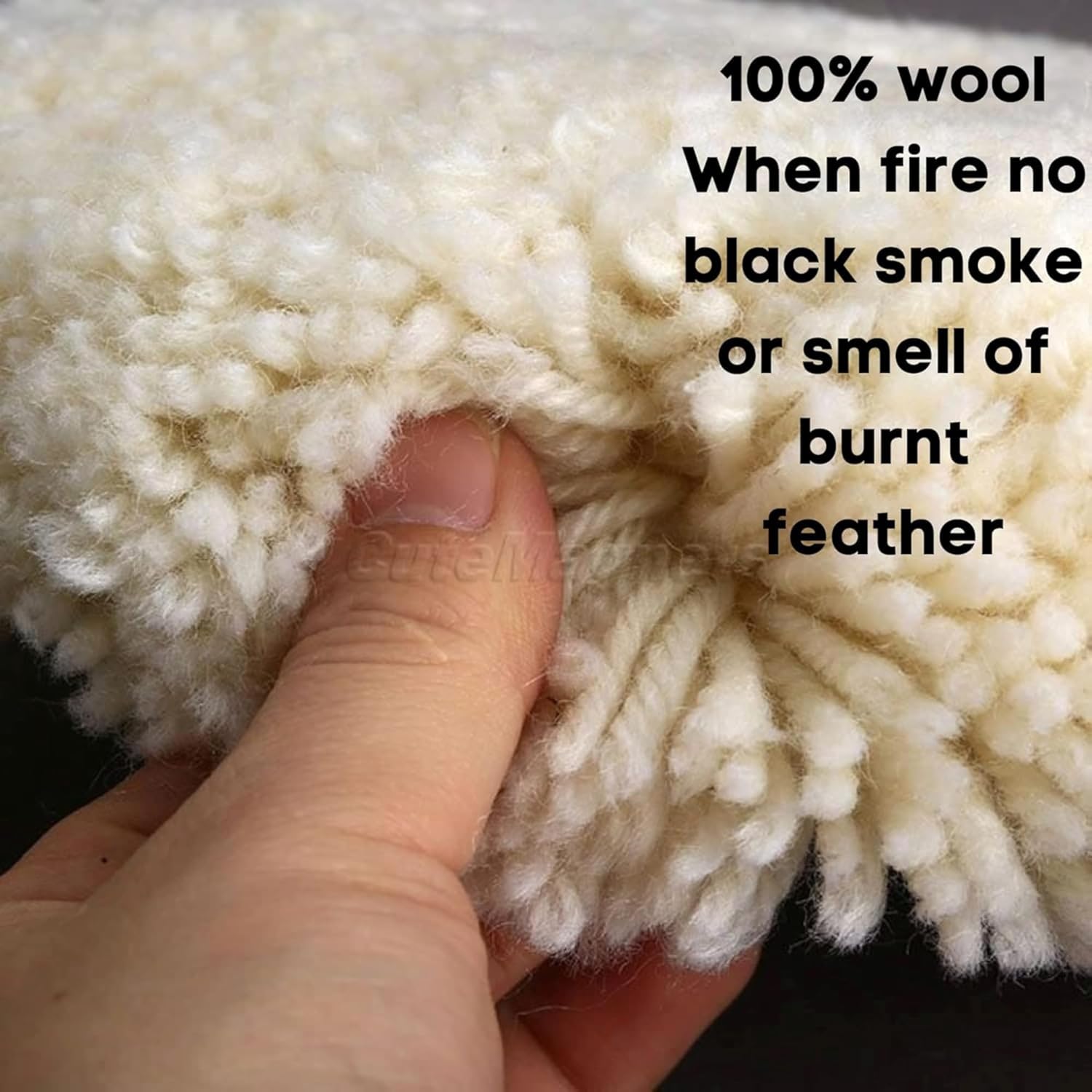 Woolous Wool Buffing Pads 7 inch + Cleaning Spur Tool Set for Revitalizing Polisher Compound Pads and Bonnets