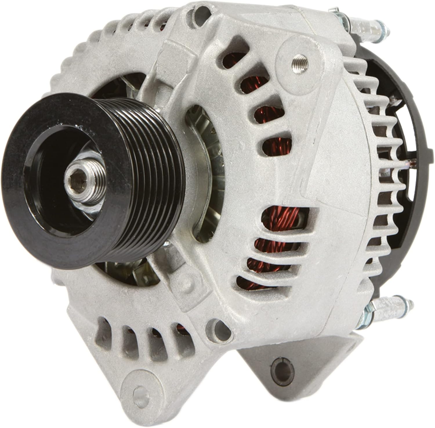 DB Electrical ALU0020 Alternator for New Holland Tractors 8010 1996-00 8010HC 97-99 8160 8360 8560 96-99 TV140 Bi-Directional 1998-02 6-456 Ford Diesel, NH 6-456 Turbo Dsl /82001259 /F2NN-10B376-AA