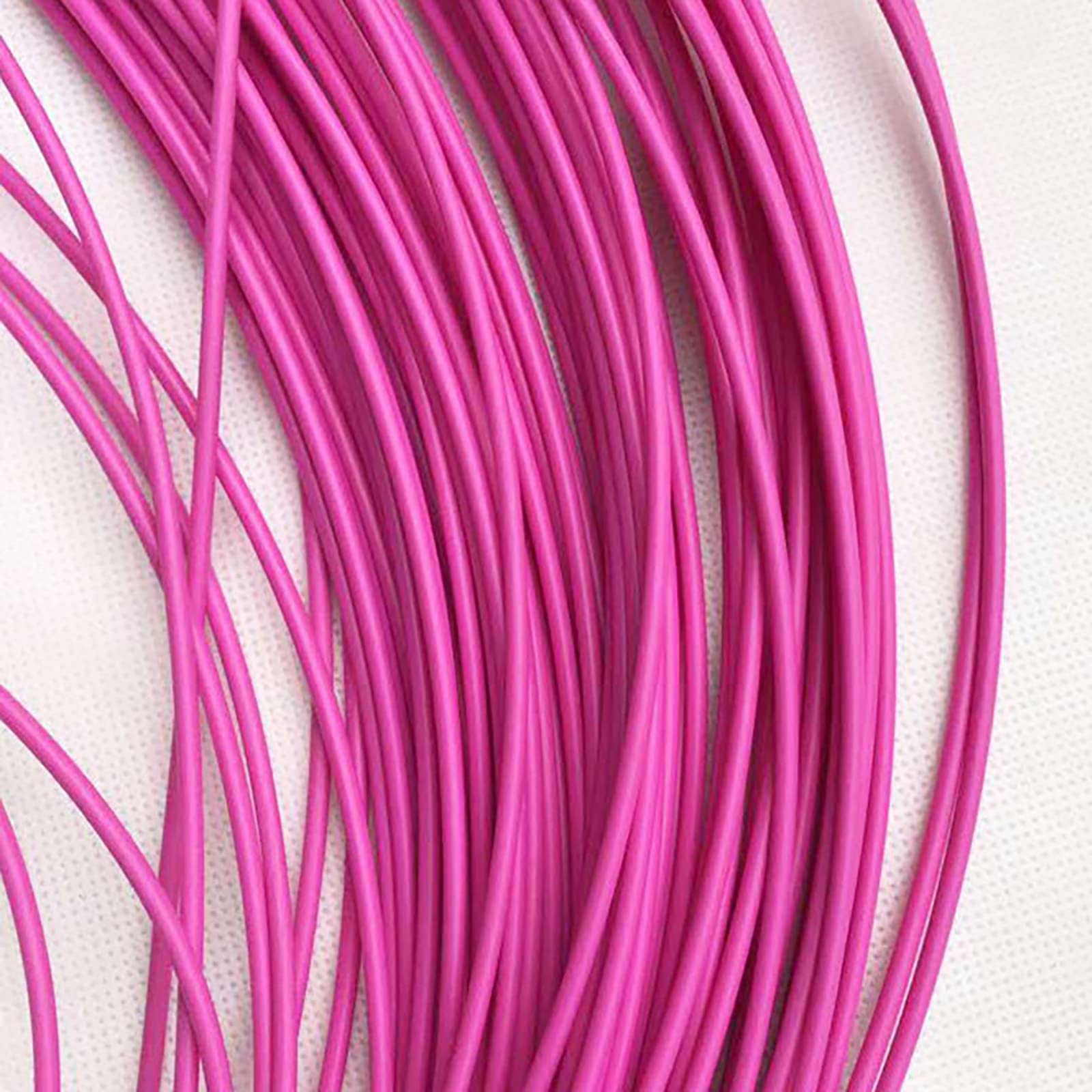 OUdini Plastic Rattan Wicker Plastic Woven Rattan Repair Material,500G Plastic Round Rattan Repair Rattan Chair Weaving Outdoorniture Material/Purple/3.5Mm