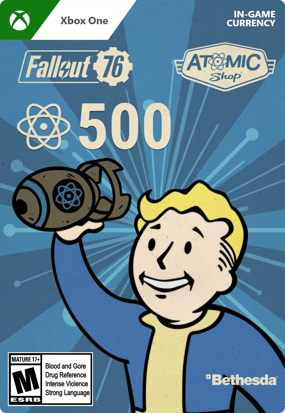 Fallout 76: 4000 (+1000 Bonus) Atoms - Xbox One [Digital Code]