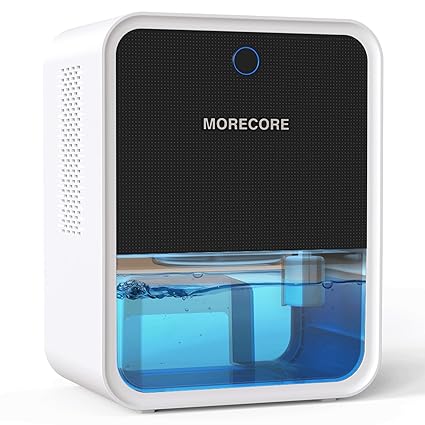 Dehumidifiers for Basement, 68 OZ Quiet Dehumidifiers for Room with Auto Shut Off, Timer & Sleep Mode Small Portable Dehumidifiers for Home Bedroom Bathroom RV Closet Garage
