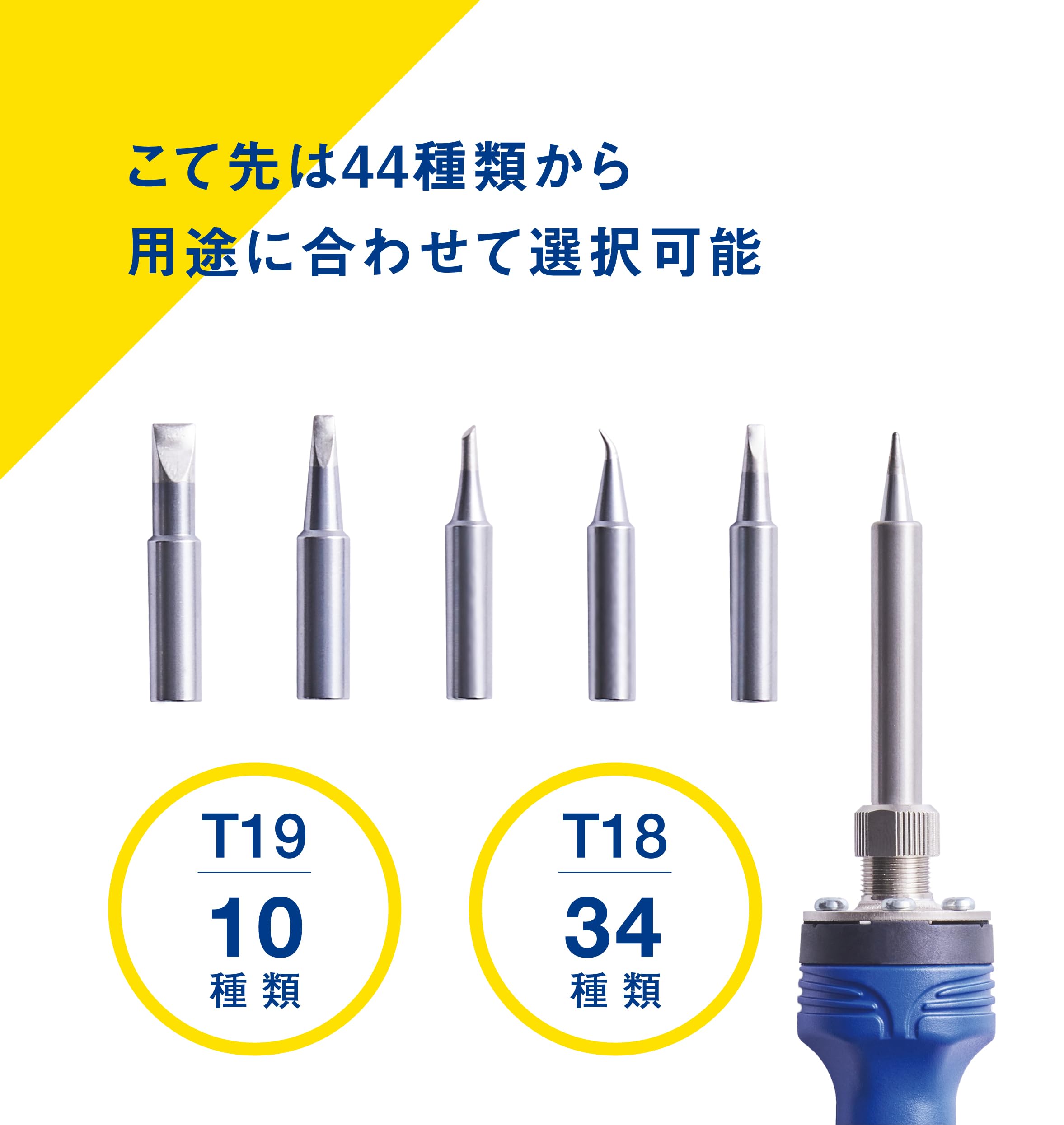 Amazon | 白光(HAKKO) デジタル式温度制御はんだこて 2極接地型プラグ 