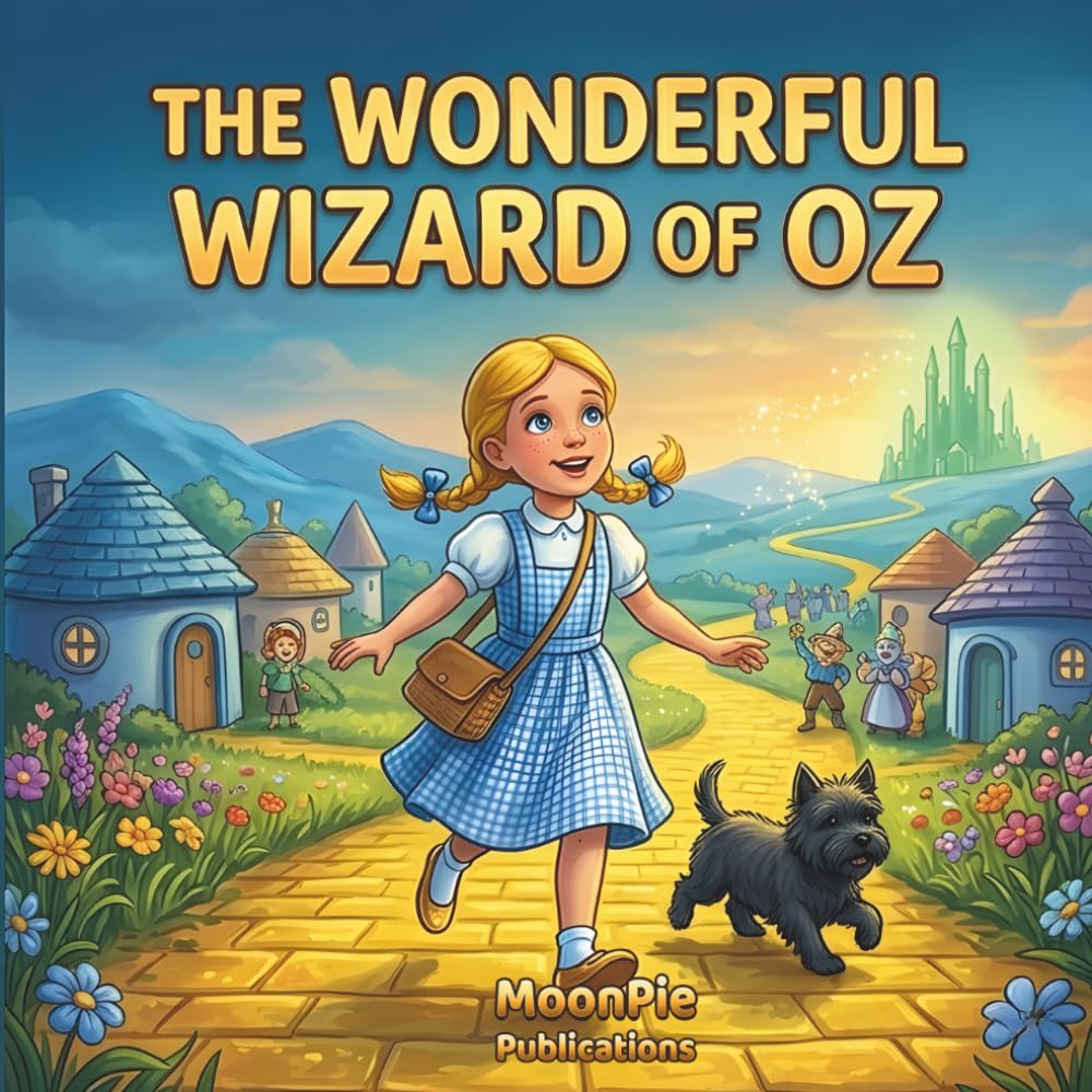 The Wonderful Wizard of Oz: A Cinematic Illustrated Classic Children's Book | A Magical Adventure Story About Courage, Friendship and Finding Home