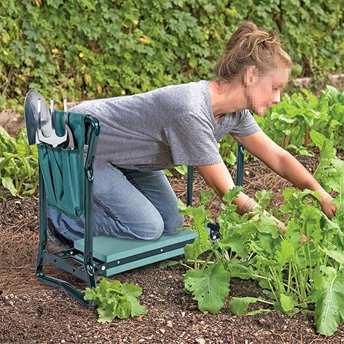 Miniatura 7 de Bolsa de herramientas de jardín para rodilleras, bolsa de almacenamiento portátil para herramientas de jardín con múltiples bolsillos para