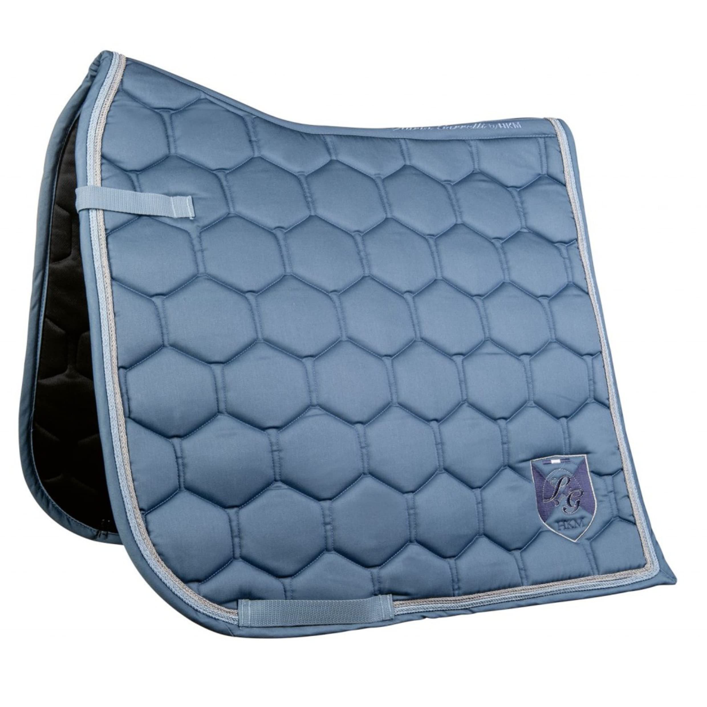 Lauria Garelli HKM Sole Mio Saddle Pad for Horse, Blue S, General Purpose