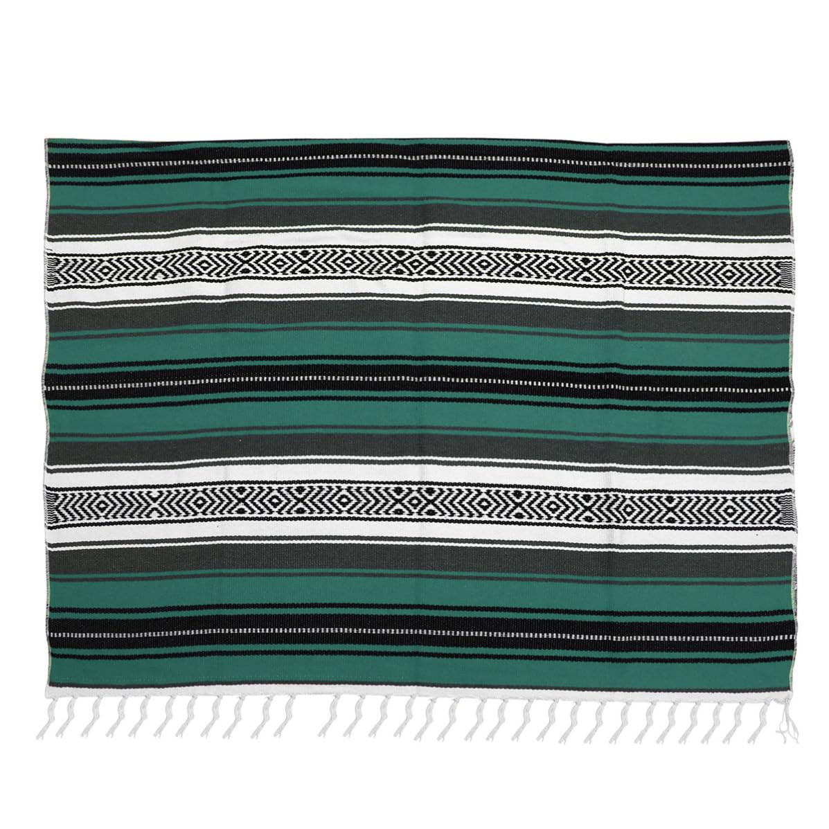 Couverture mexicaine en coton douce pour soulager le dos en yoga ou canapé
