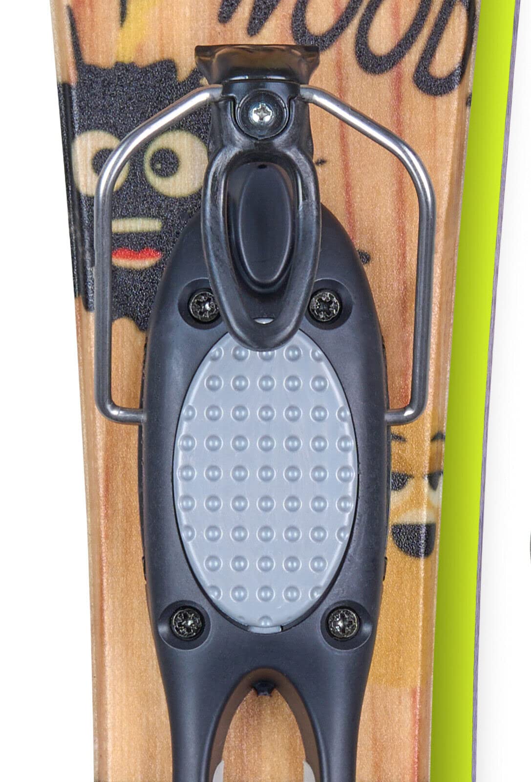Snowblades Mini Woody Ski Blades Kurzski Vollholzkernski Bügelbindung Baldefun