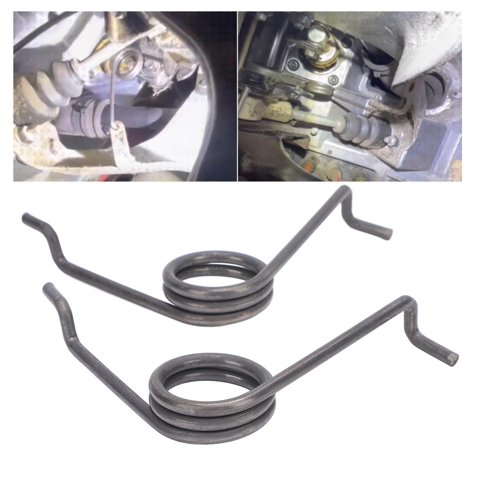 2pcs Return Clutch Pedal Feder 82332690 Stahlwirkung Resistent für FH12 FH16 FH565 FM10 FM12 LKW