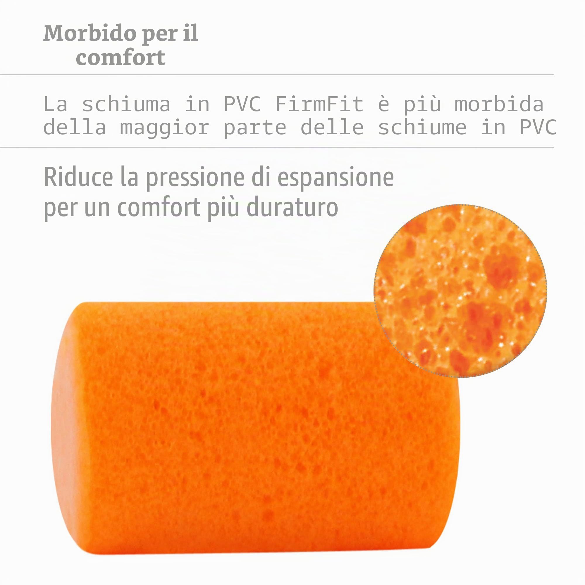 Howard Leight by Honeywell Firm Fit Disposable Foam Earplugs, Polybag, 200-Pairs (FF-1)