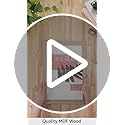 MCS Studio Gallery Classic 12x18 Picture Frame Natural Woodgrain, Vertical & Horizontal Wall Hanging Large Picture Frame for Photos, Posters & Art Prints (1-Pack)