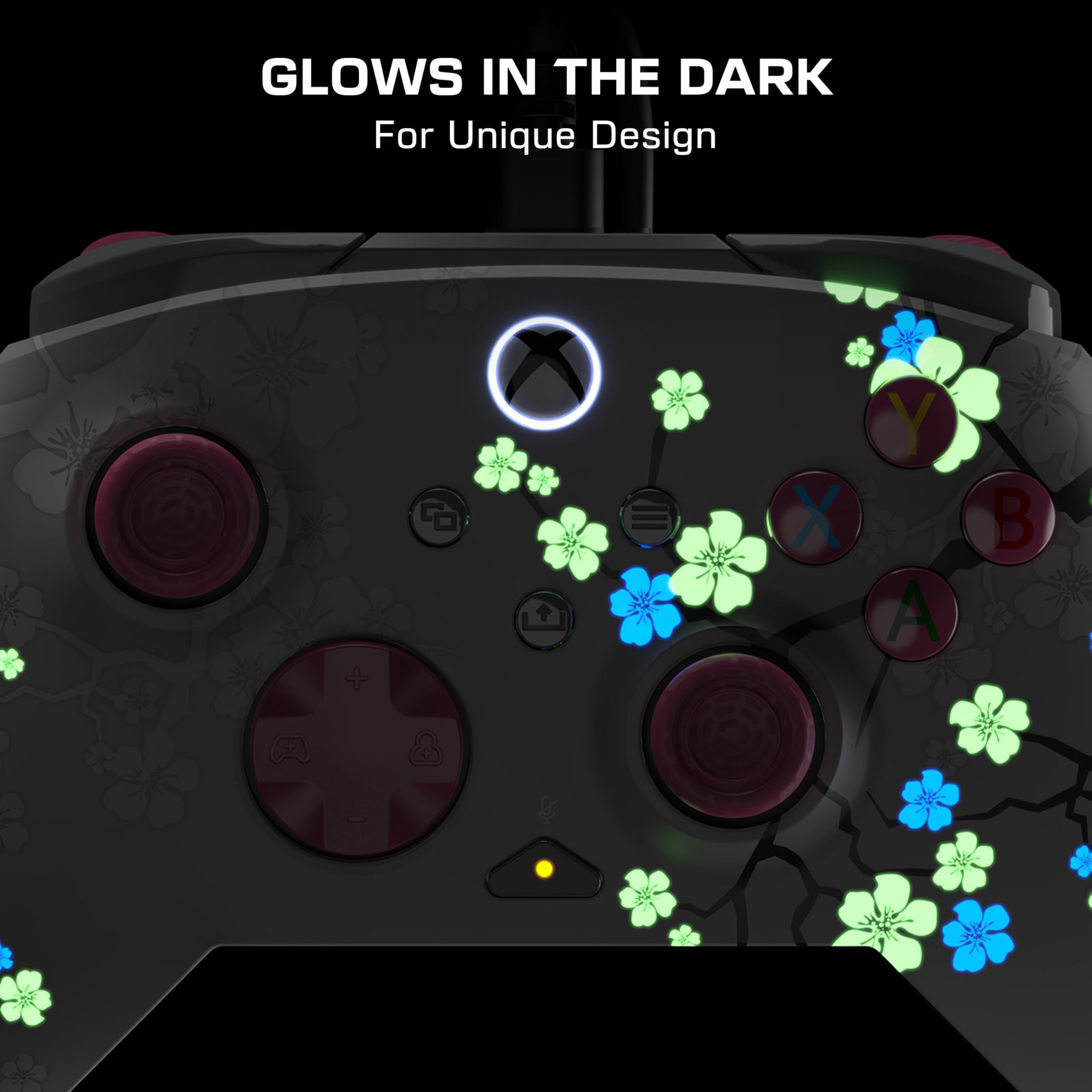 Turtle Beach Rematch Advanced Cherry Blossom Wired Gaming Controller für Xbox Series X, S, Xbox One, Windows PC