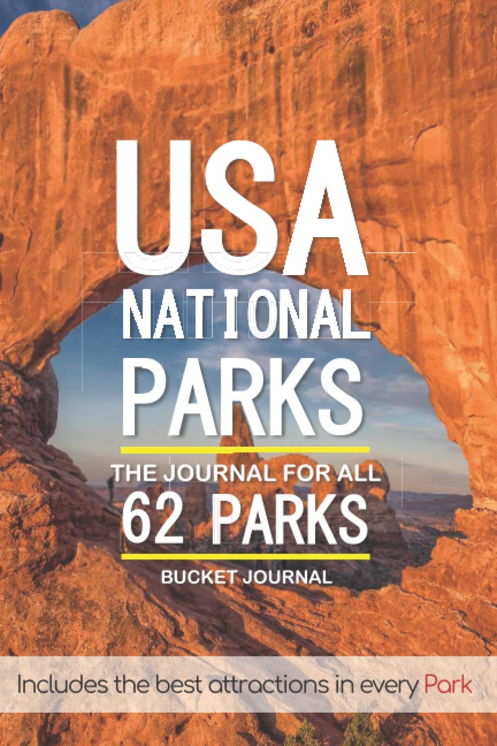 National Parks Bucket Journal U.S. Outdoor Adventure Log List Guide