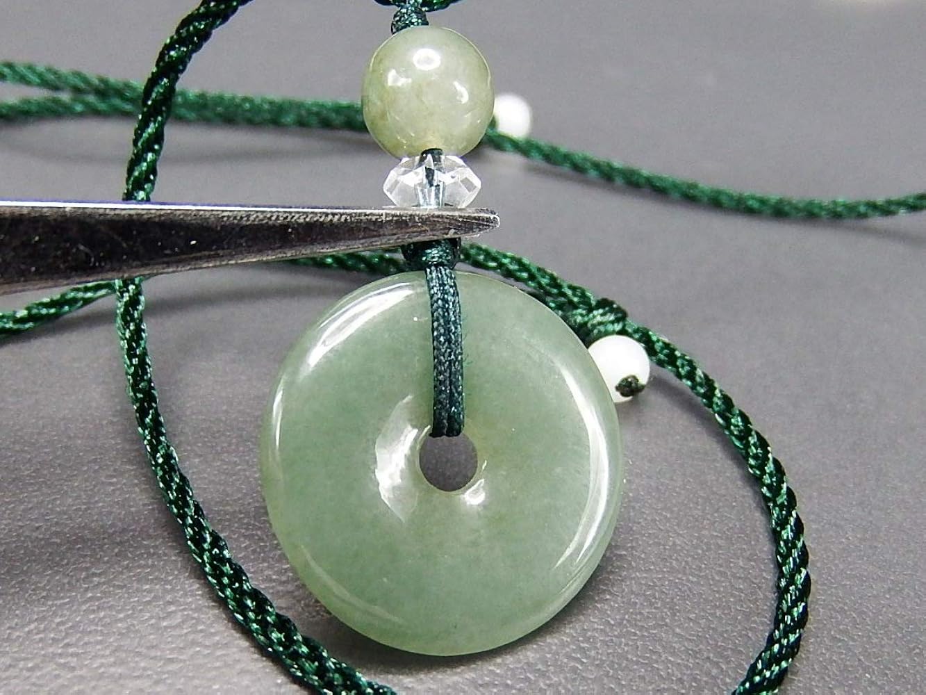 Amazon | [石街] AAAA ひすい 本翡翠 ジェダイト 濃い目 天然石