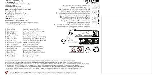 Miniatura 7 de Morph - Disfraz hippie para hombre, traje de los años 70, disfraz de los años 70, disfraz hippie para hombre de los años 70 para adultos, trajes de