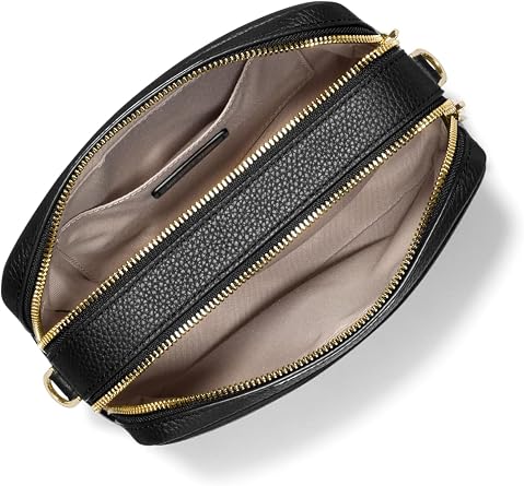 Michael Kors Bryant Medium Double Zip Chain Camera Crossbody Bag
