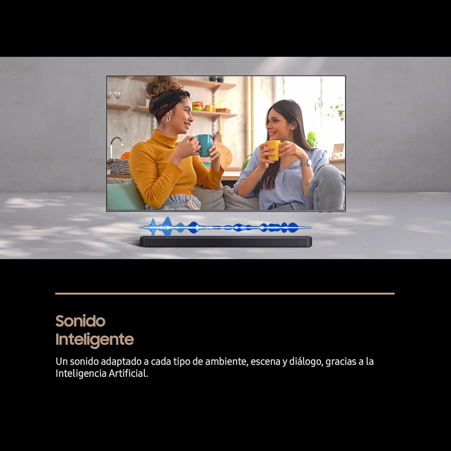 Samsung Barra de Sonido HW-B46CF/ZF – 2.1ch, Dolby Audio/DTS Virtual:X, Bass Boost, Sonido Inteligente 5