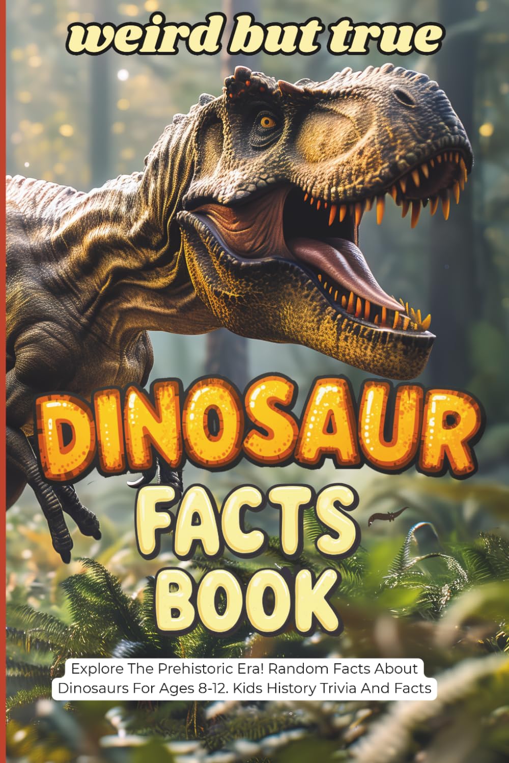 Weird But True Dinosaur Facts Book: Explore the Prehistoric Era! Random Facts About Dinosaurs For Ages 8-12. Kids History Trivia And Facts