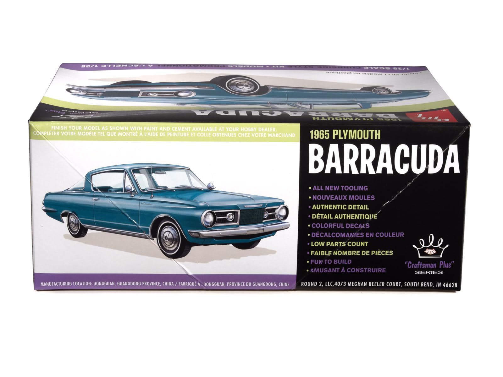 Amazon.com: AMT 1965 Plymouth Barracuda Craftsman Plus 1:25 Scale