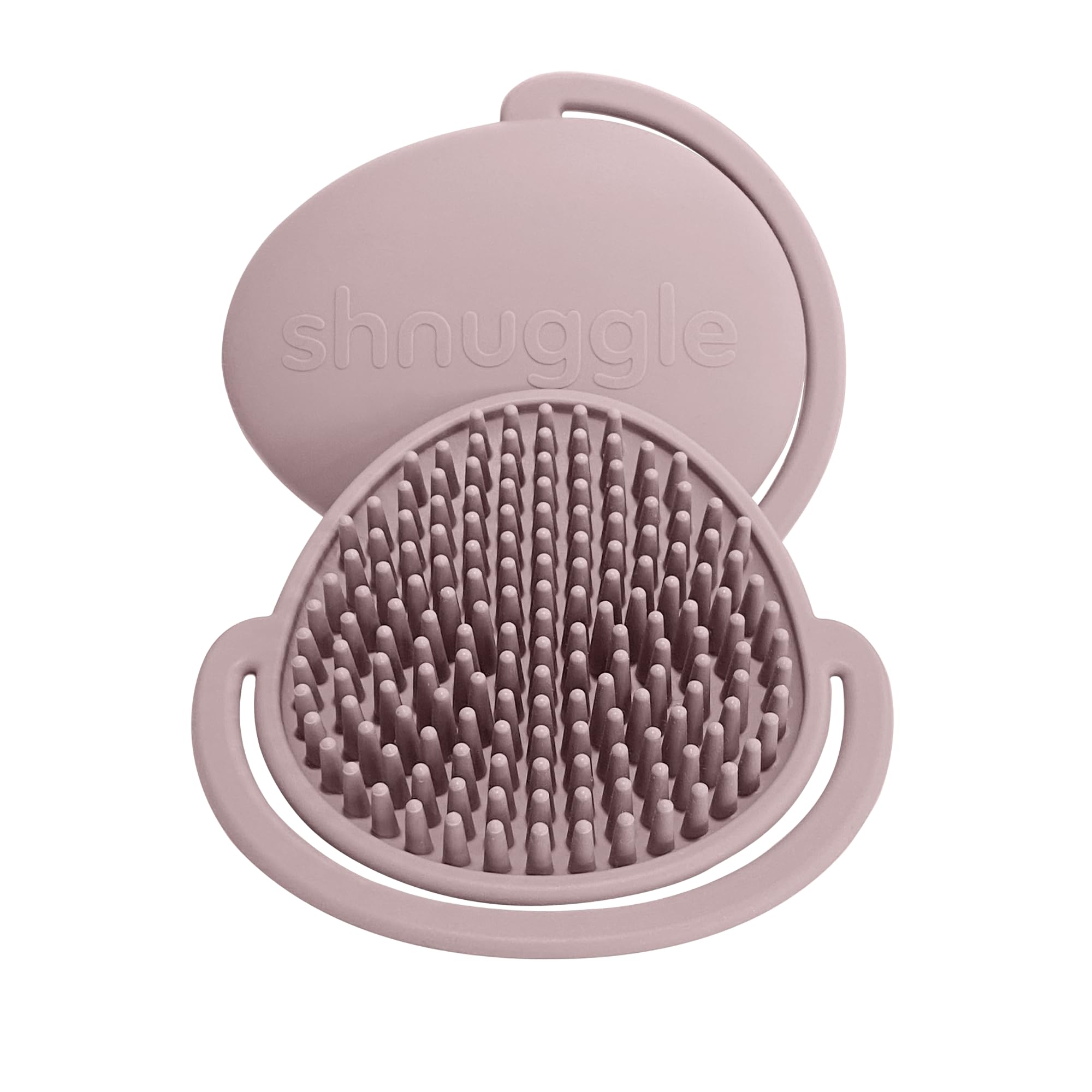 Shnuggle Super Soft Easy Hold Comfortable Baby Bath Brush - Shower Bathroom Toiletry Accessory - Blossom