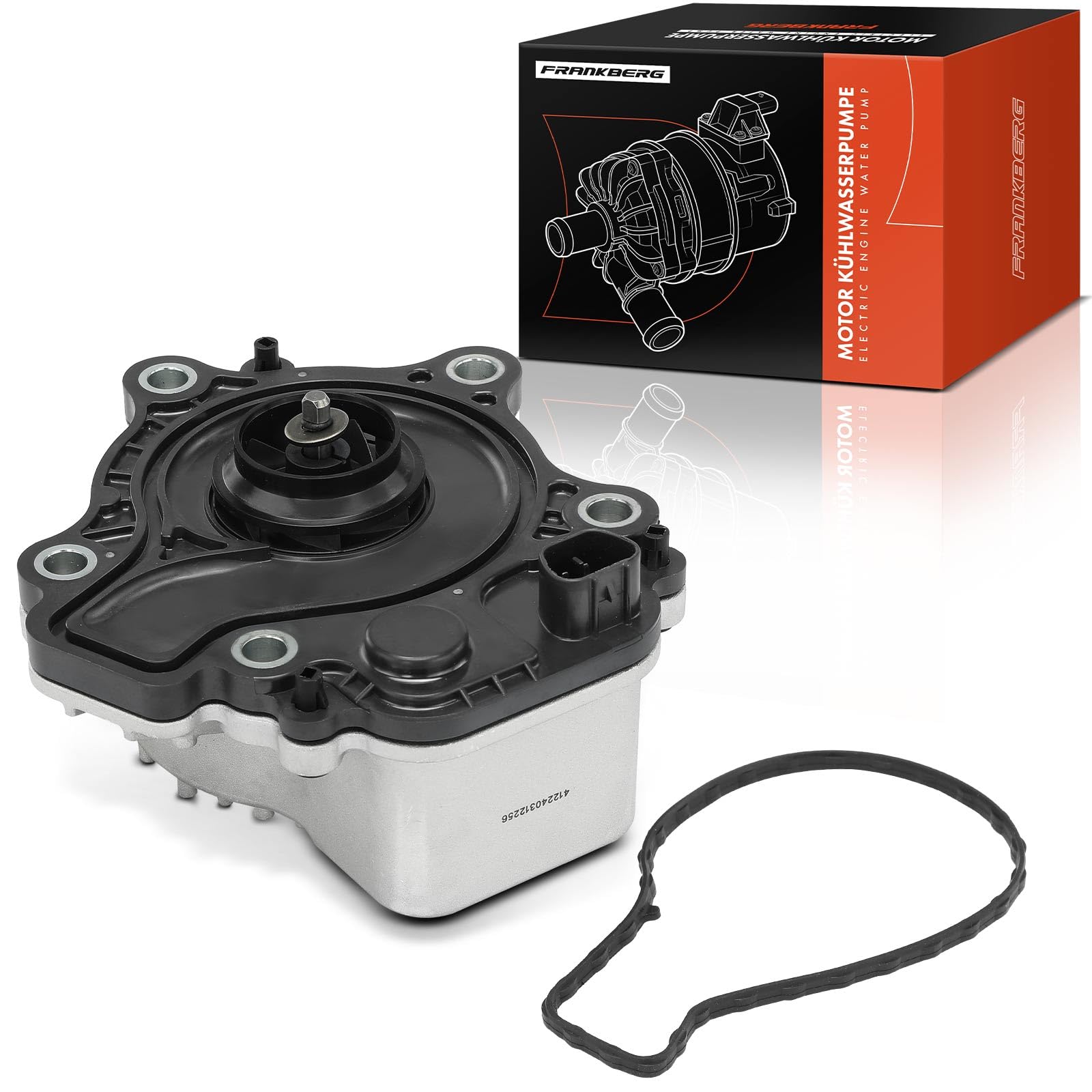 Frankberg Bomba de agua refrigeración del motor eléctrica gasolina | 161A039015; Compatible con: Yaris Box/Hatchback P13, CT ZWA10, Prius W3, A.u.r.i.s E18, Yaris P13