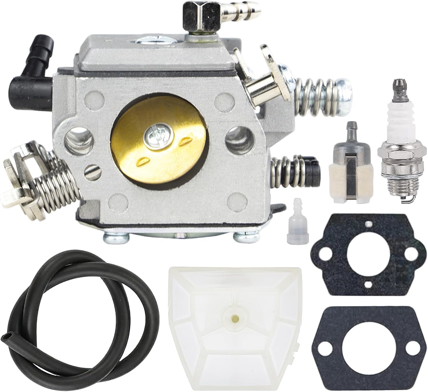 CS590 Carburetor Kit for Echo CS-590 CS-600P CS600 CS600P CS610 CS620 for Chainsaws Engine Carb Replaces A021001660 A021001661 A021001662