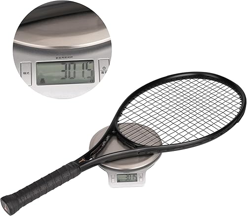 Miniatura 4 de Raquetas de tenis negras para adultos, raquetas de tenis de 27 pulgadas, juego de raquetas de tenis para 2 jugadores