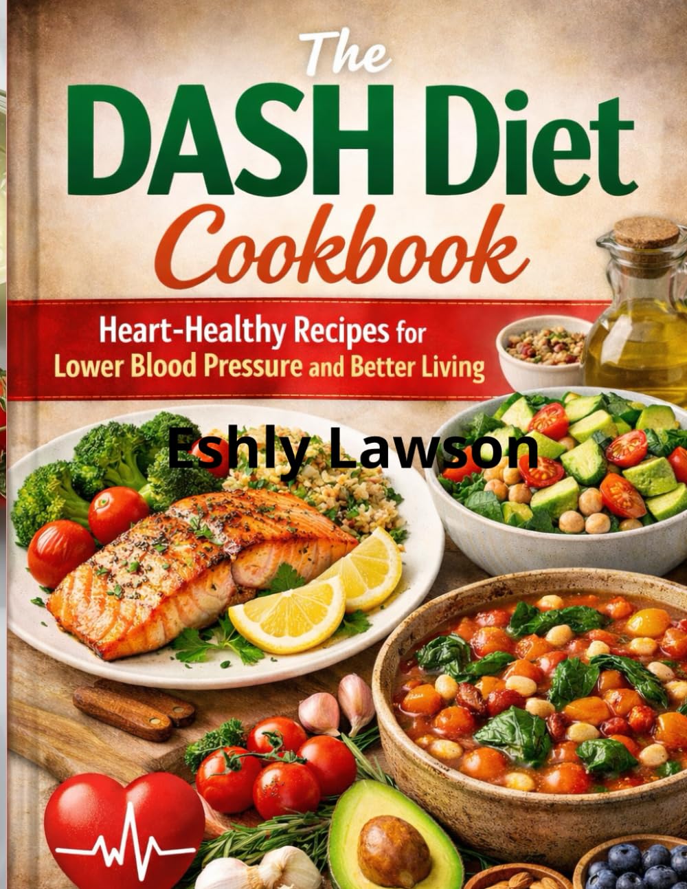 The Dash Diet Cookbook: Heart-Healthy Recipes for Lower Blood Pressure and Better Living