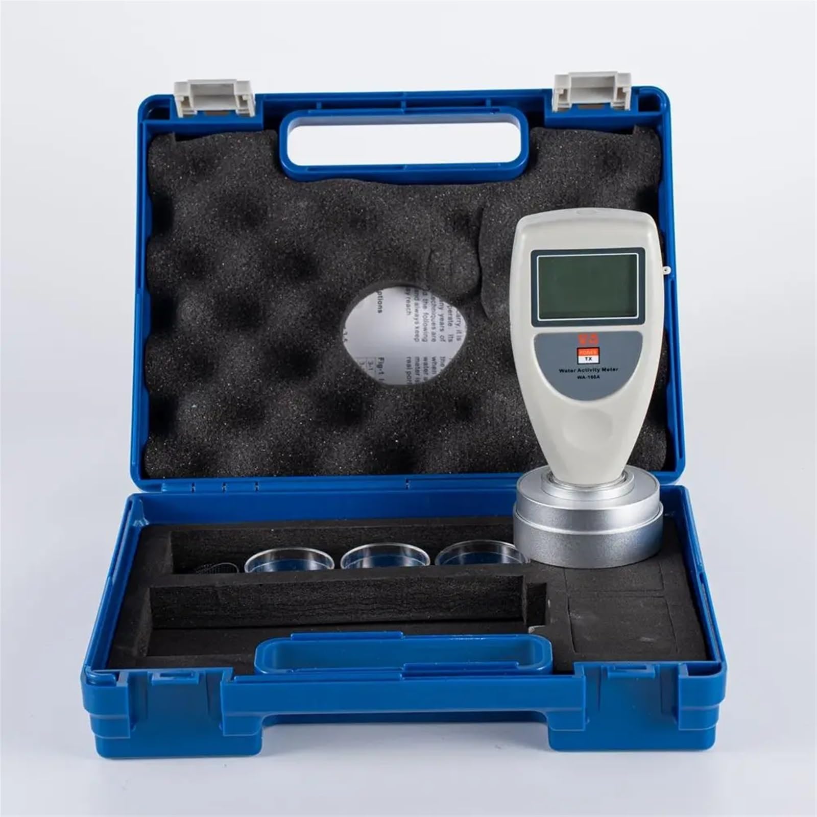 WA-160A Misuratore di attività dell'acqua portatile Misura il tester dell'acqua alimentare,Giardino,Prato,Interno,Uso esterno