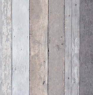 Wood Contact Paper Grey Wood Wallpaper Stick ...,