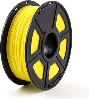 MAIO 3D Printer Filament PLA 1.75mm 1kg/2.2lbs 3d Plastic Consumables Material 3d Filament PLA service (Color : Yellow)
