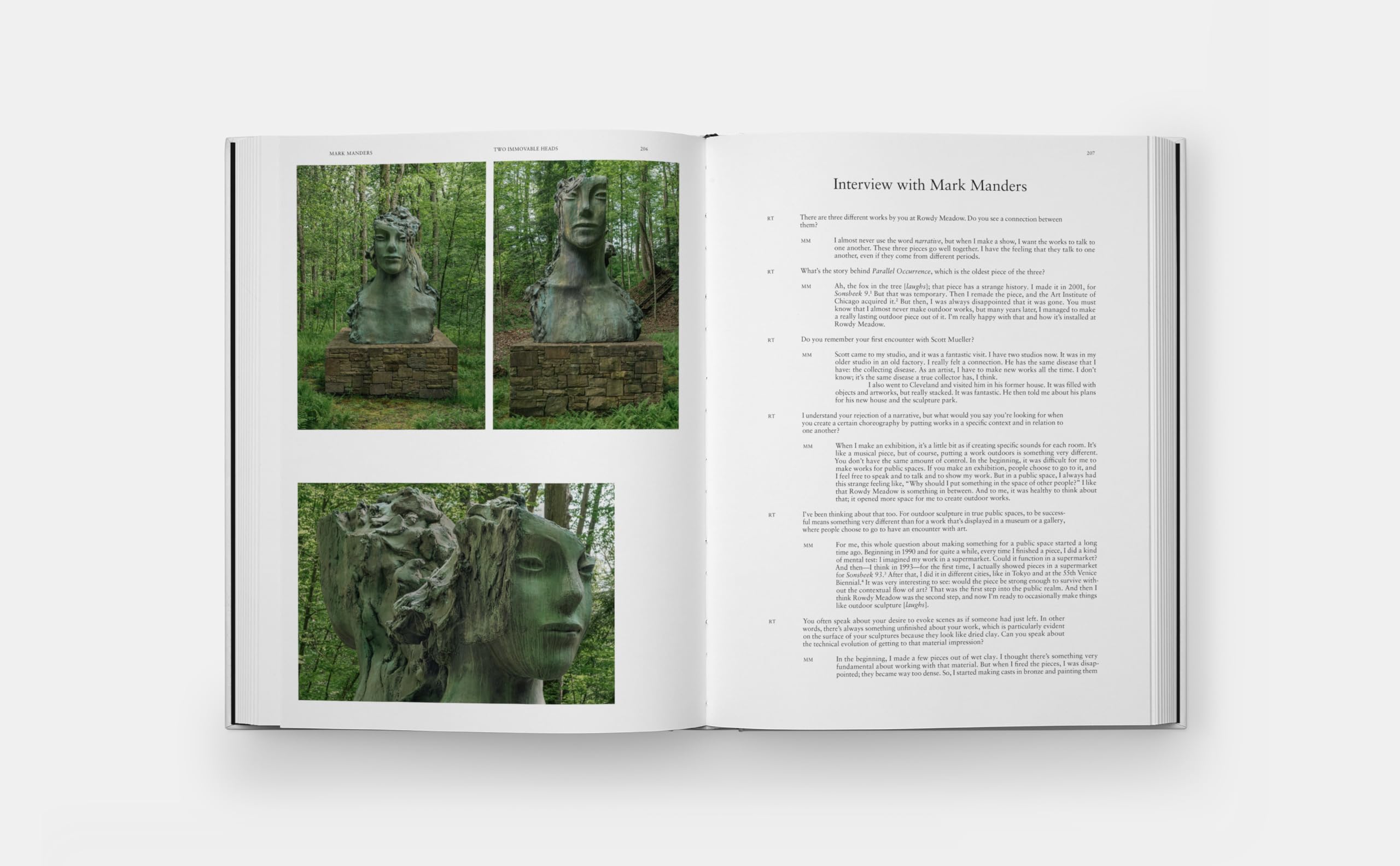 Art in nature, Rowdy Meadow sculpture park