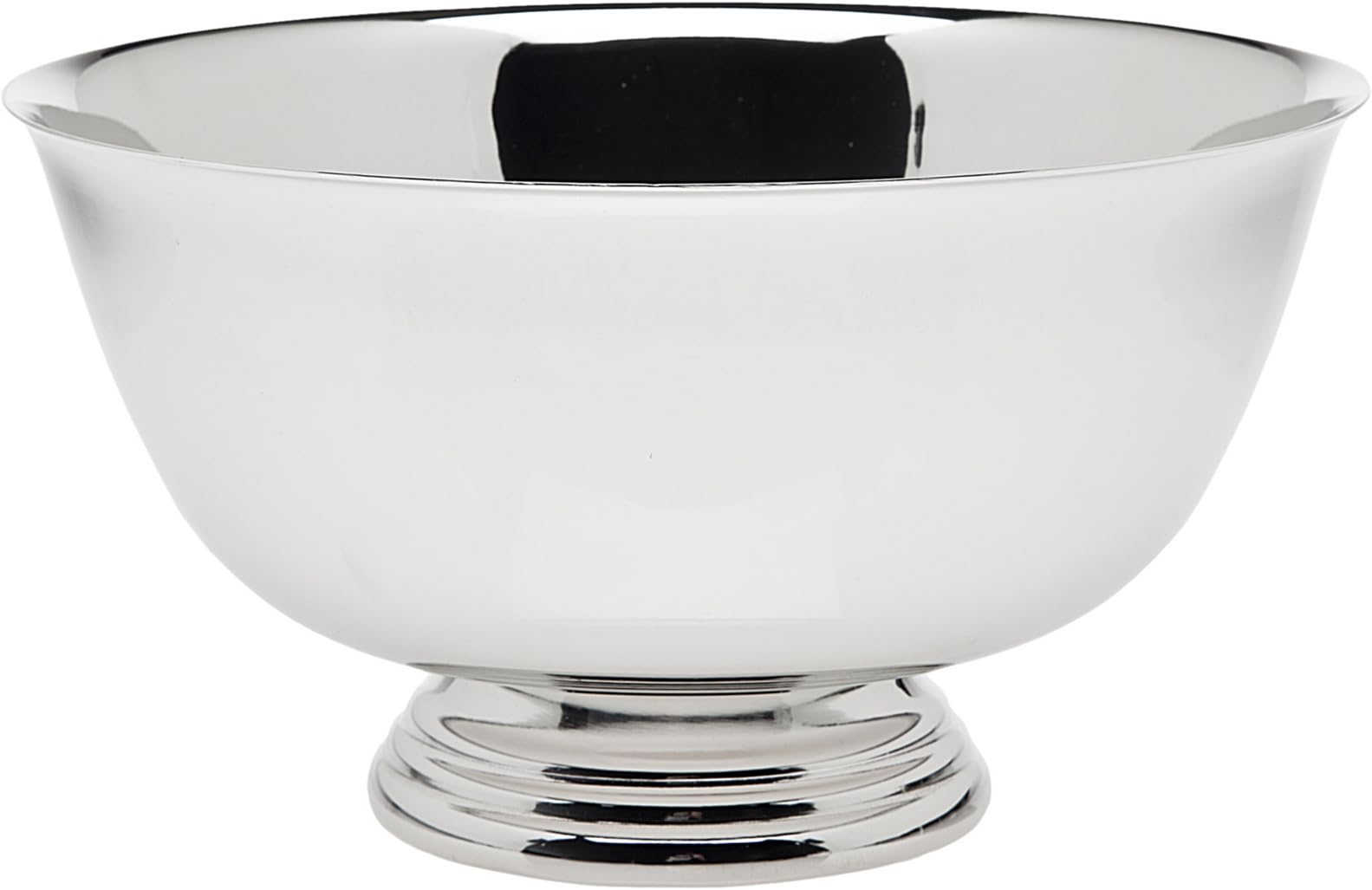 8 Inch Nickel Plated Revere Bowl
