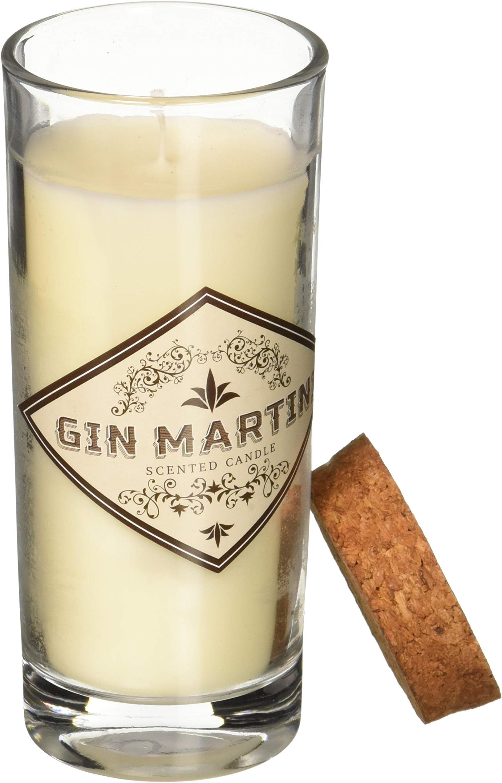 DecoGlow CDL5490 Candle, Cocktail Lounge Gin Martini, Large