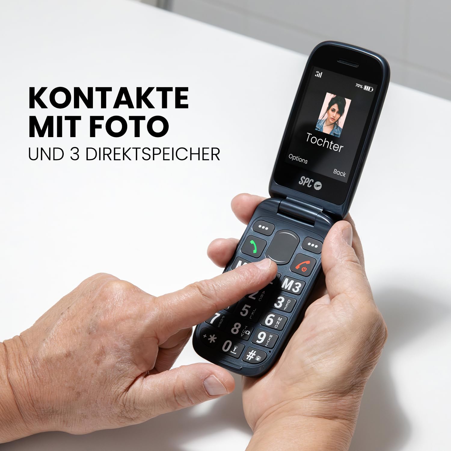 Spc Harmony 2-4G Seniorenhandy – Bild 4
