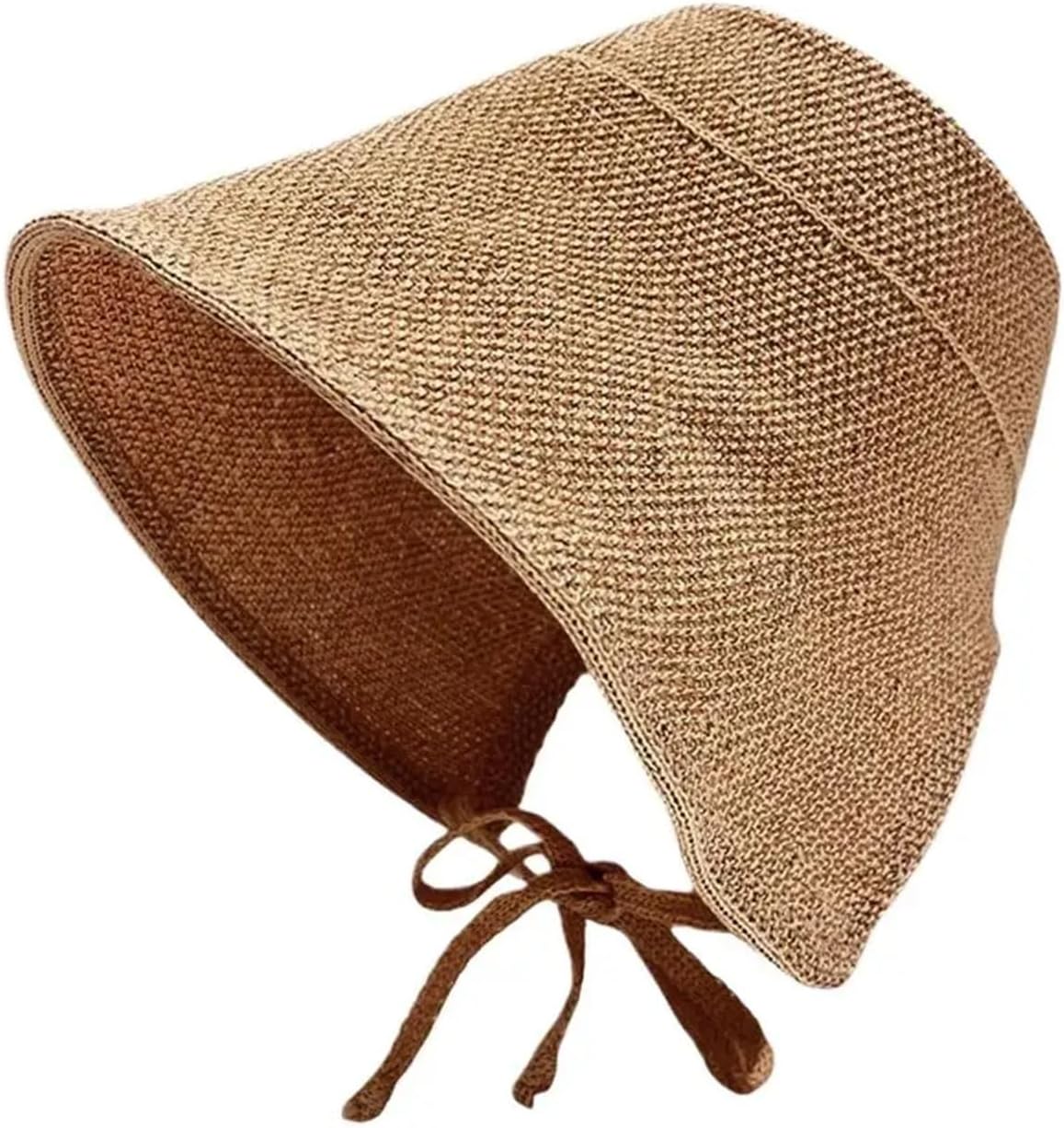 Summer Straw Weaving Shade Hat Linen Hats Big Eaves Sun Protection Cap for Outdoor Activities