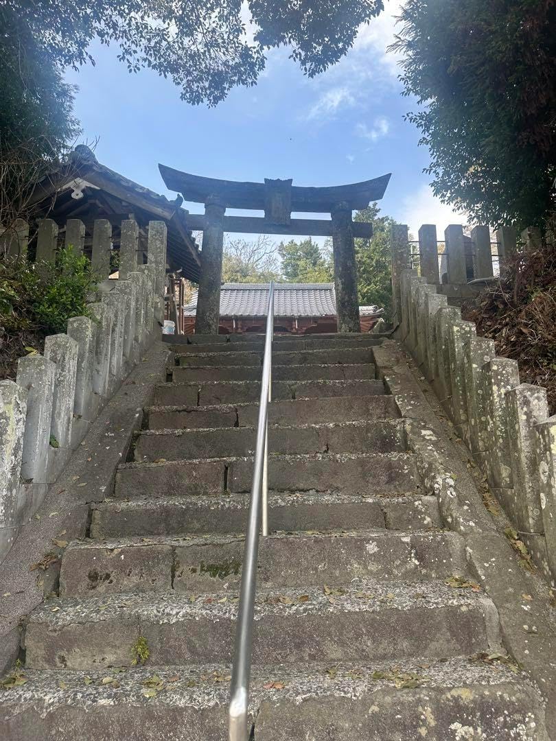 河内阿蘇神社 春の切り絵御朱印／桜うさぎ