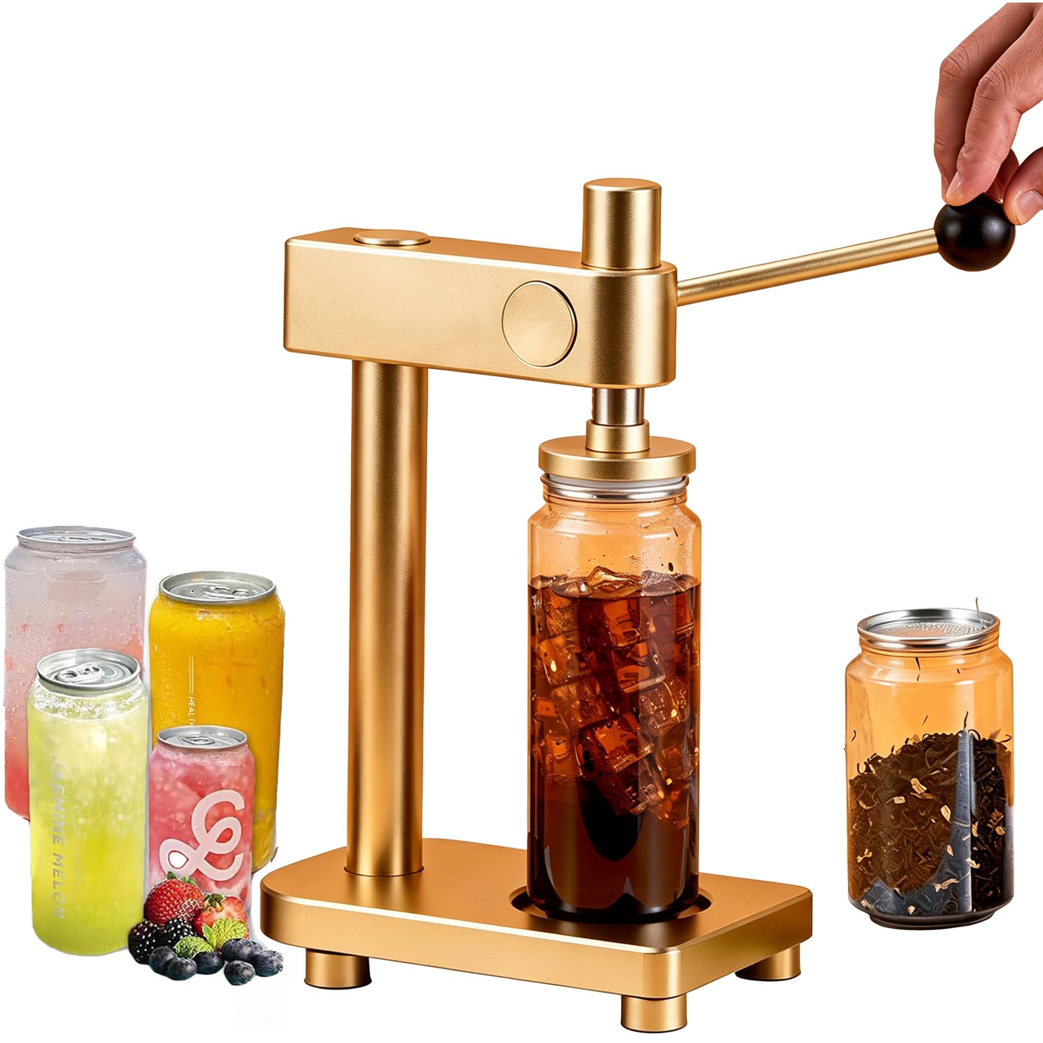 Machine De Fermeture De Gobelets en Aluminium De 51 Mm C