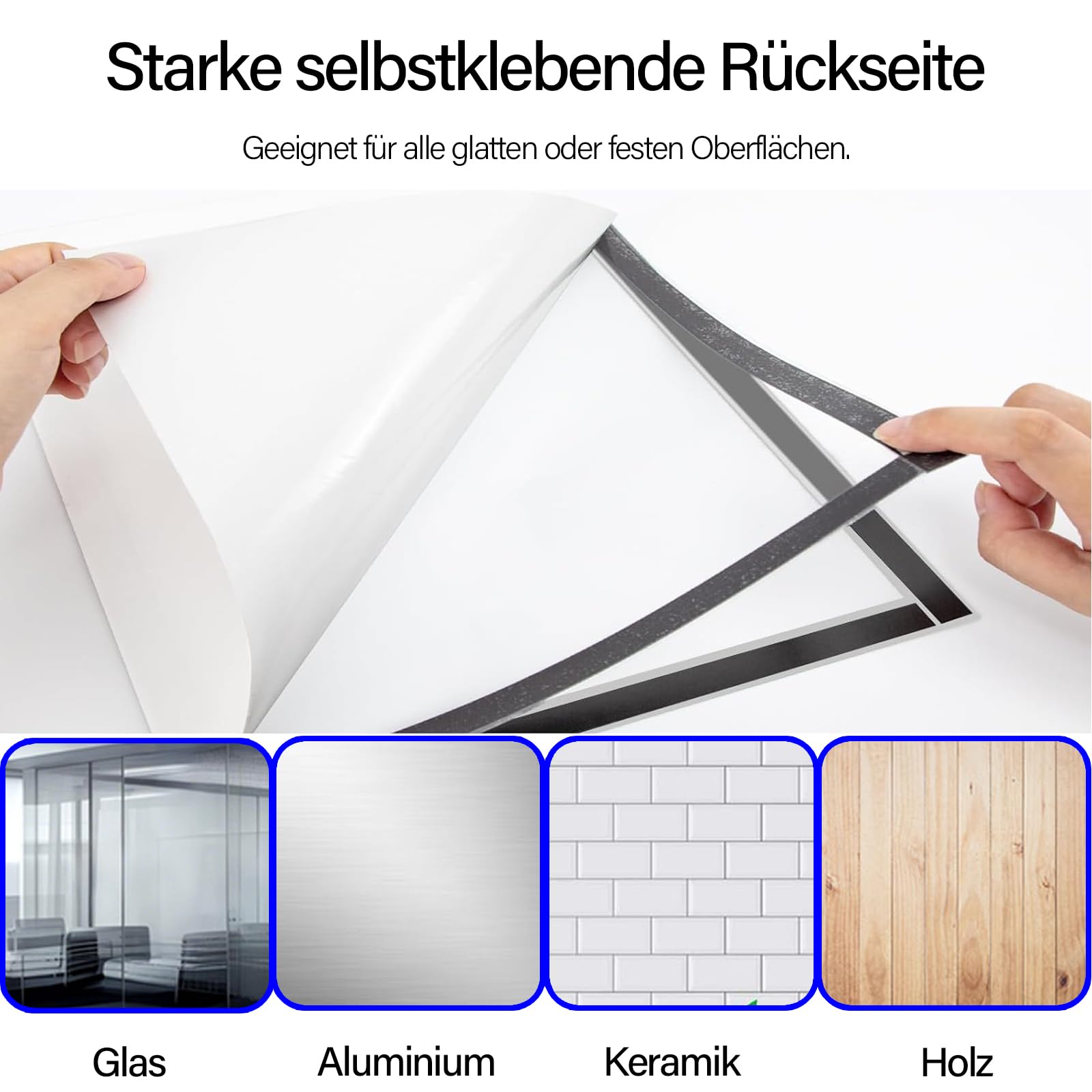 10 Stück Magnetrahmen A4 mit Magnetverschluss, Info-Rahmen Selbstklebend, Silber Infotasche Blatthalter, für Fotos, Informationsrahmen, Wanddekoration, Bilder, Poster, DIN A4 Format 32,5 x 24 cm