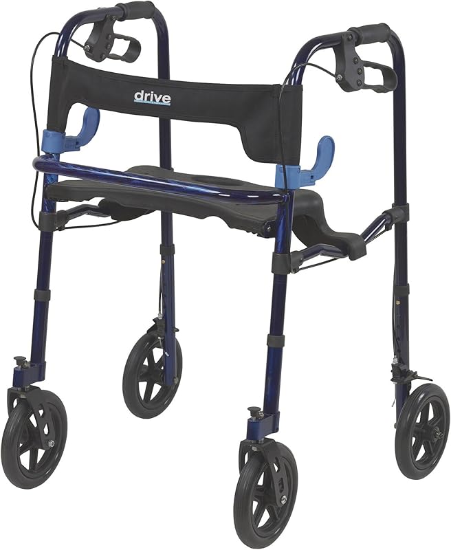 Drive Medical Clever Lite LS - Best Compact Rollator for Small Spaces