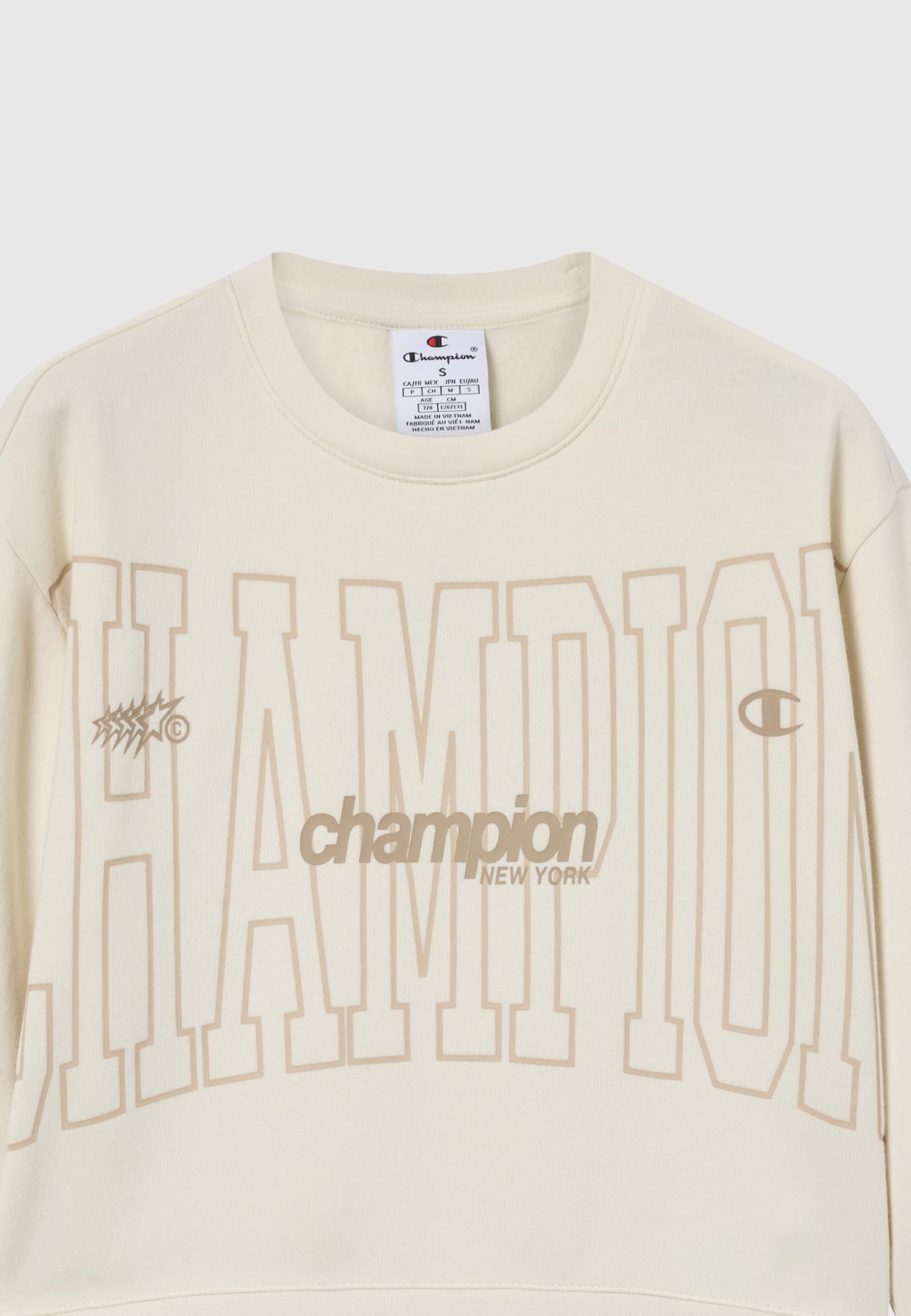 Champion Survêtement Legacy pour fille, beige, XXS