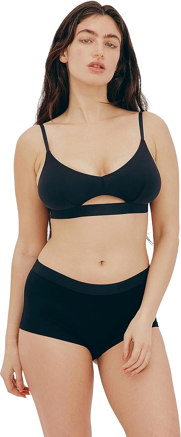Organic Basics Women's Soft Touch Lyocell Boyshort Underwear