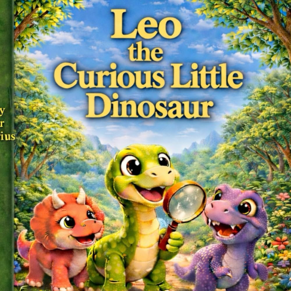 Leo the Curious Little Dinosaur: A Heartwarming Story About Friendship, Kindness, and Adventure